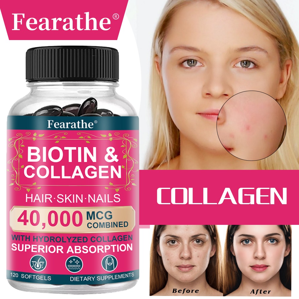 Biotin Hair Growth - Biotin, Collagen, Hyaluronic Acid & Keratin