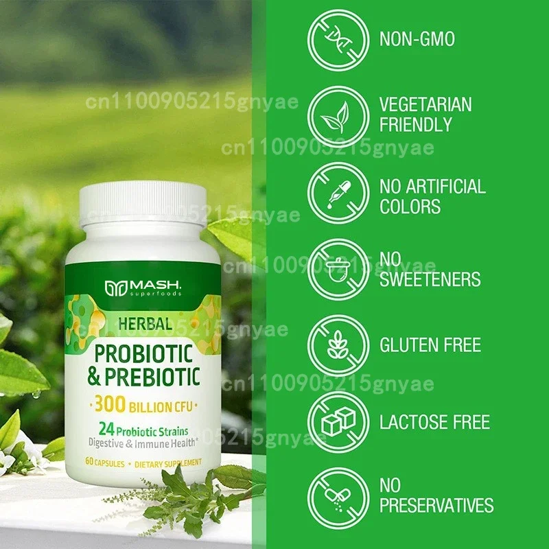 Digestive Enzyme Blend - Female Probiotics 100 Billion CFU –