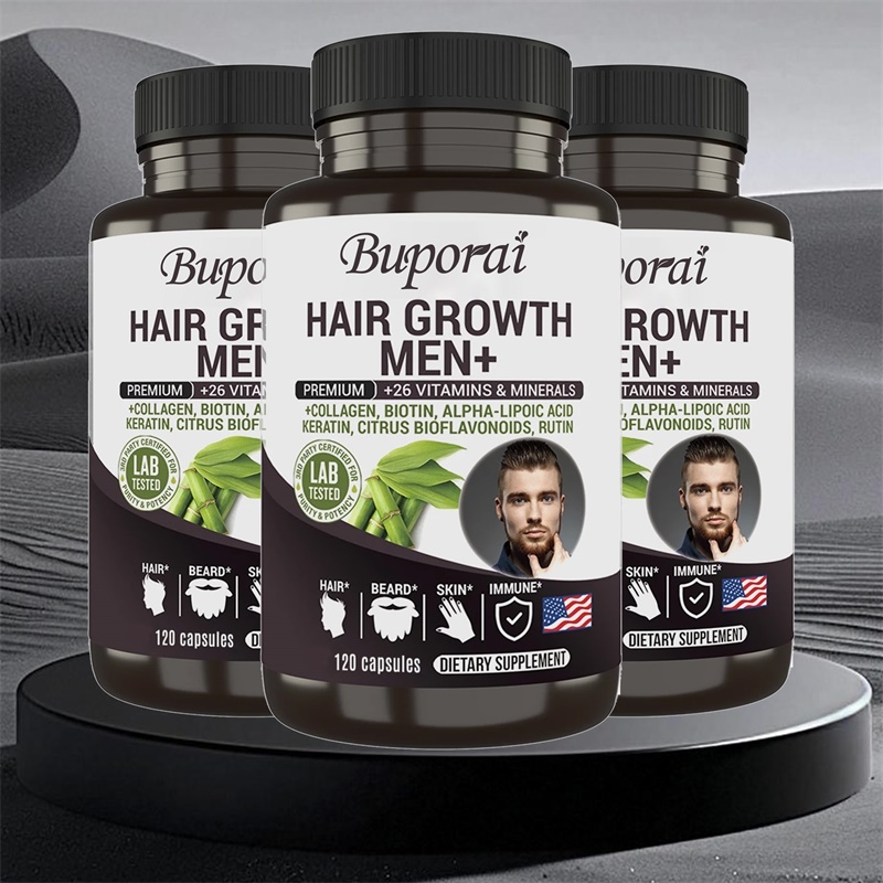 Biotin Hair Growth - Hair Growth Men Supplement - Beard