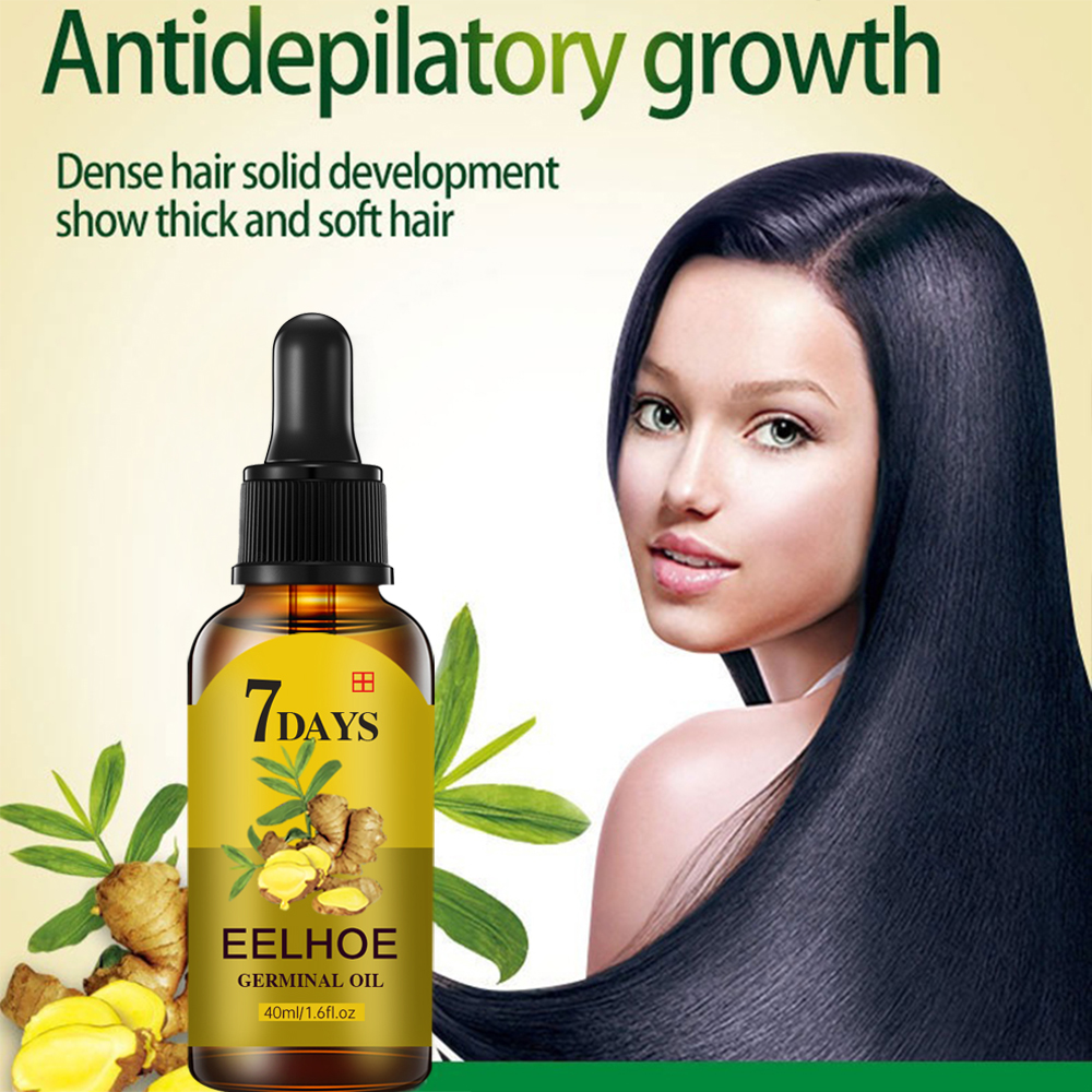 Biotin Hair Growth - Hair Ginger Essential Germinal Oil Moisturizing