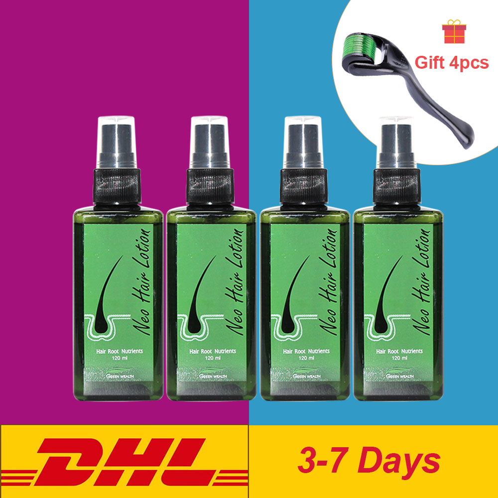 Biotin Hair Growth - 4 pcs Neo Hair Lotion 120ml