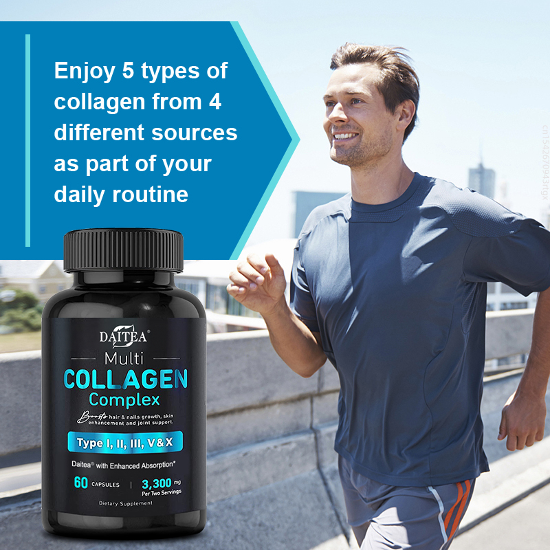 Multi Collagen Complex Capsule - Digestive Enzyme Blend review and price