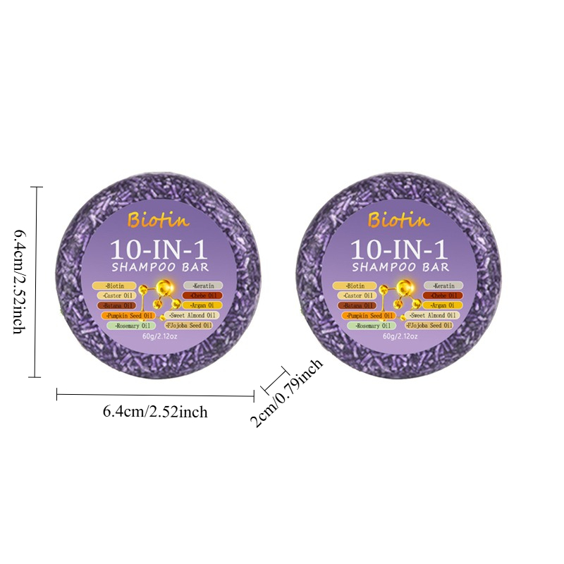 2PCS10-in-1 Biotin Shampoo Soa - Biotin Hair Growth review and price