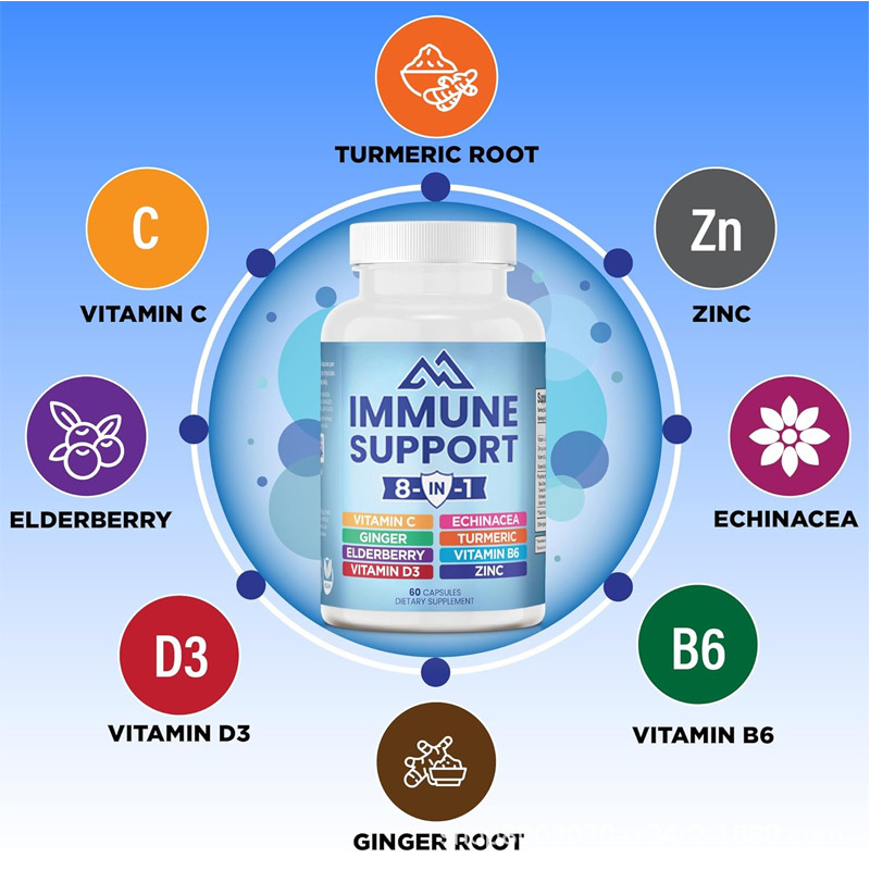 8-in-1 immune support capsule  - Nutrition Zinc review and price