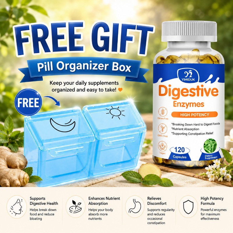 Organic Digestive Enzymes Caps - Digestive Enzyme Blend review and price