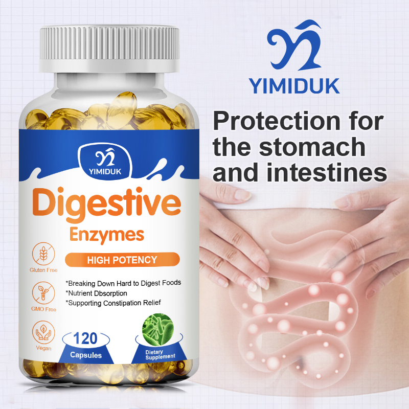 Organic Digestive Enzymes Caps - Digestive Enzyme Blend review and price