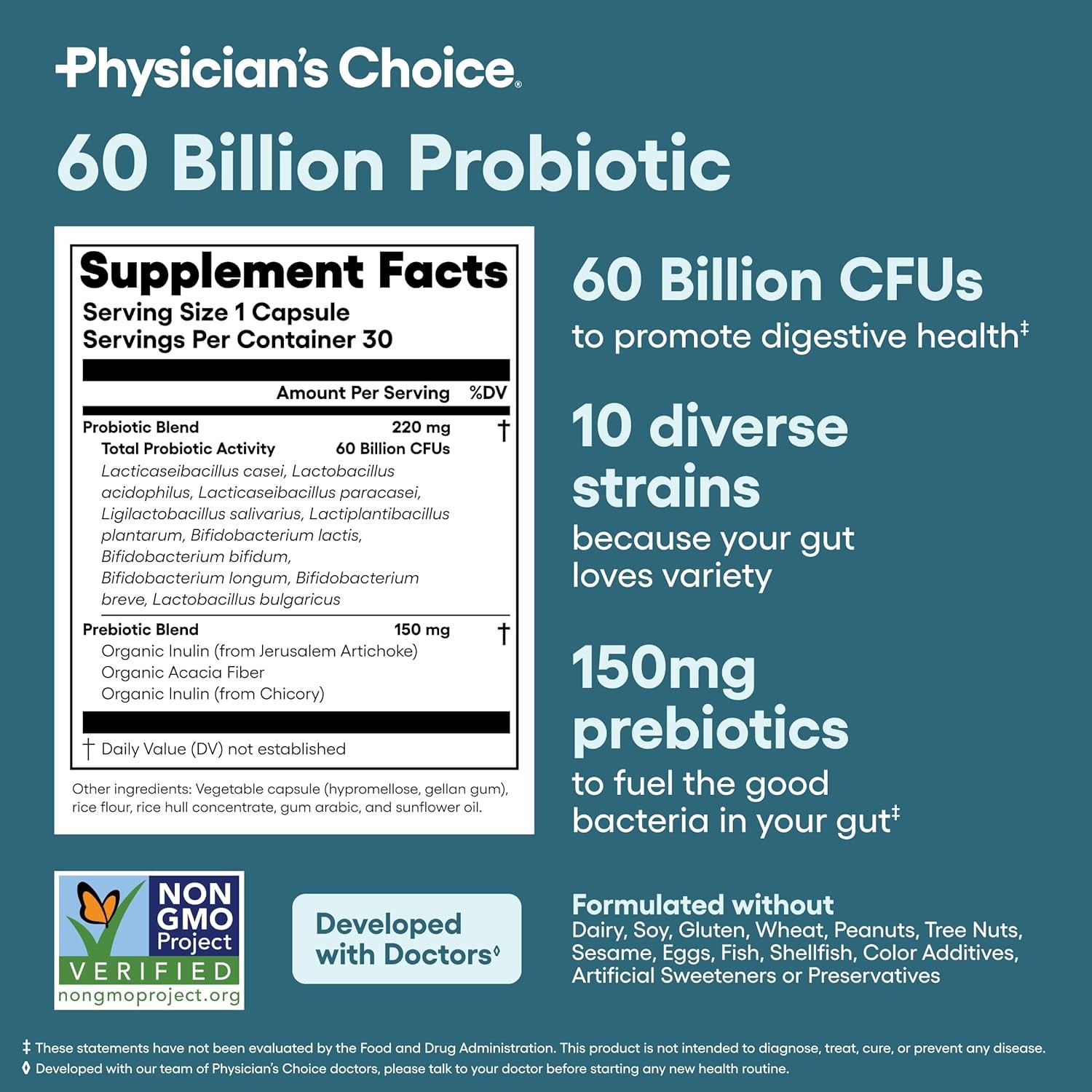 Probiotics 60 Billion CFU - Mu - Digestive Enzyme Blend review and price