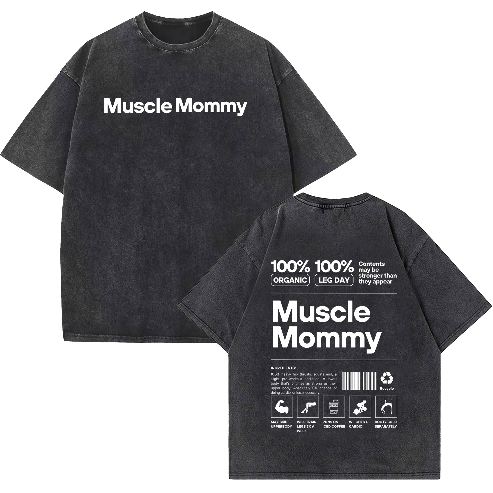Vintage Acid Washed Distressed - Nutrition Sports Fitness review and price