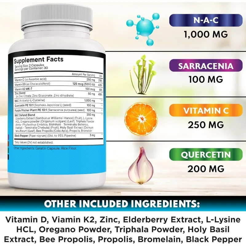 NAC supplements contain vitami - Nutrition Zinc review and price