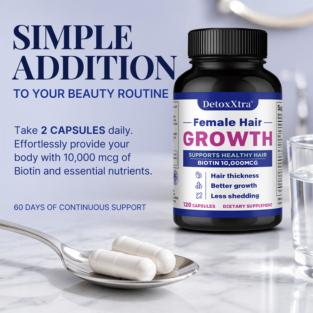Hair Growth Capsules with Biot - Biotin Hair Growth review and price