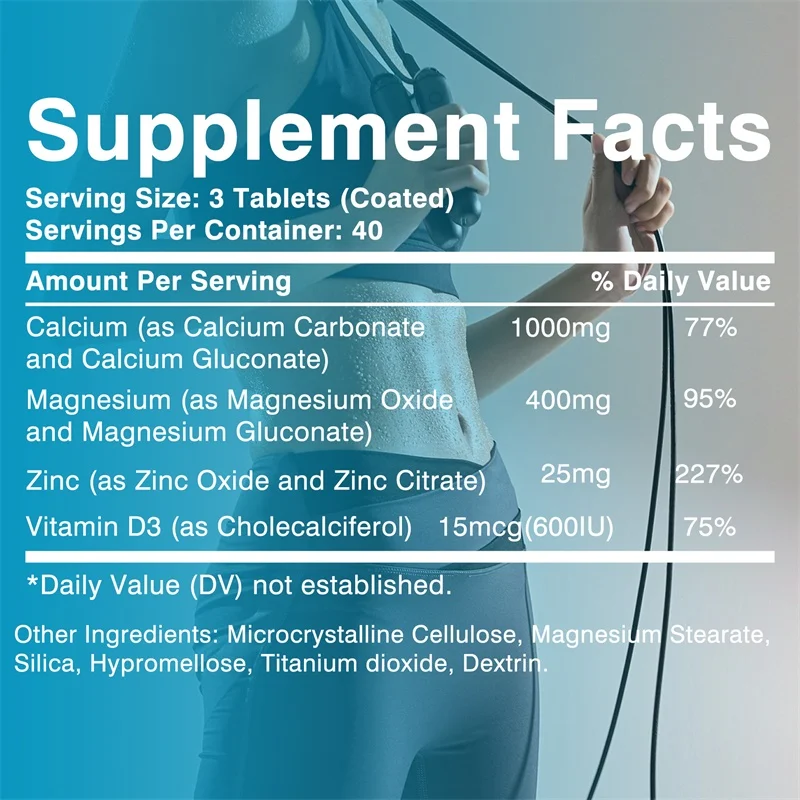 Calcium Magnesium Zinc Vitamin - Nutrition Zinc review and price
