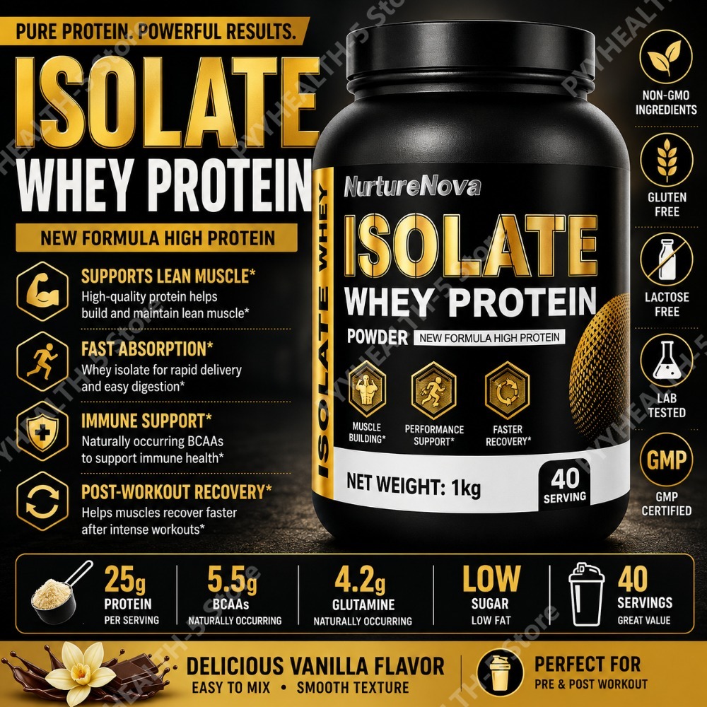 Isolate Whey Protein Powder 1k - Nutrition Sports Fitness review and price
